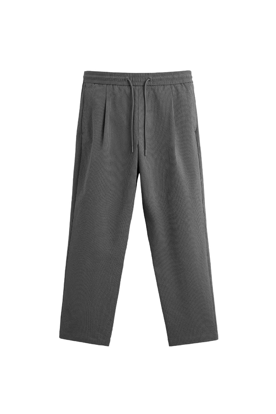 Herren Relaxed-Fit Bundfalten-Hose mit Kordelzug und elastischem Bund Echo Archiv