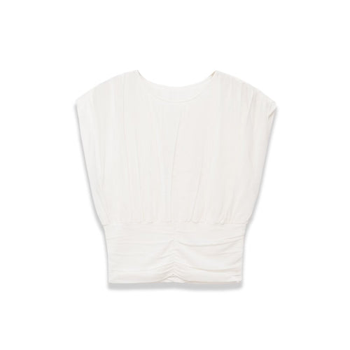 Damen modisches Oversize-Top mit raffiniertem Bund Echo Archiv