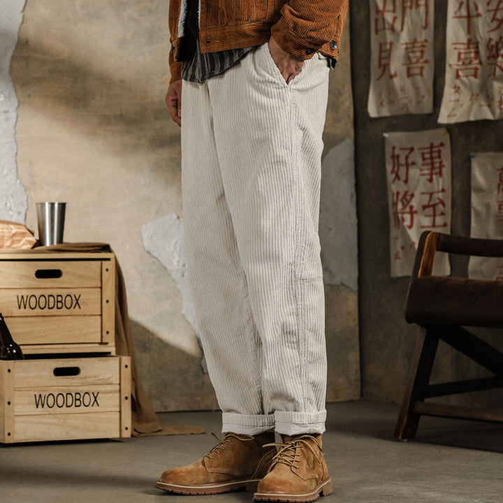 Herren Bequeme Kordhose – Sorevano