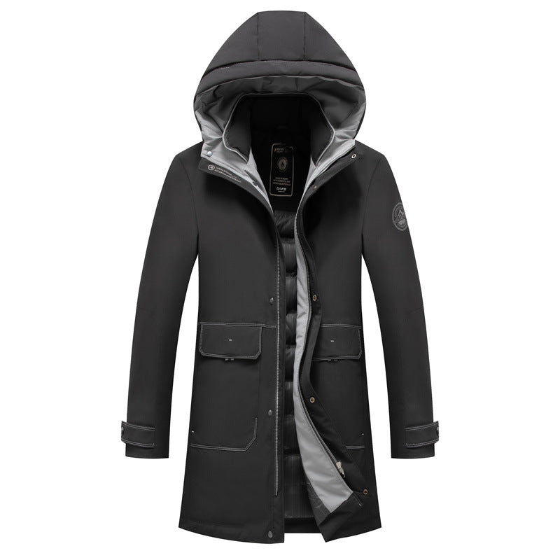 Herren Winterparka mit abnehmbarer Stepp-Innenjacke Echo Archiv