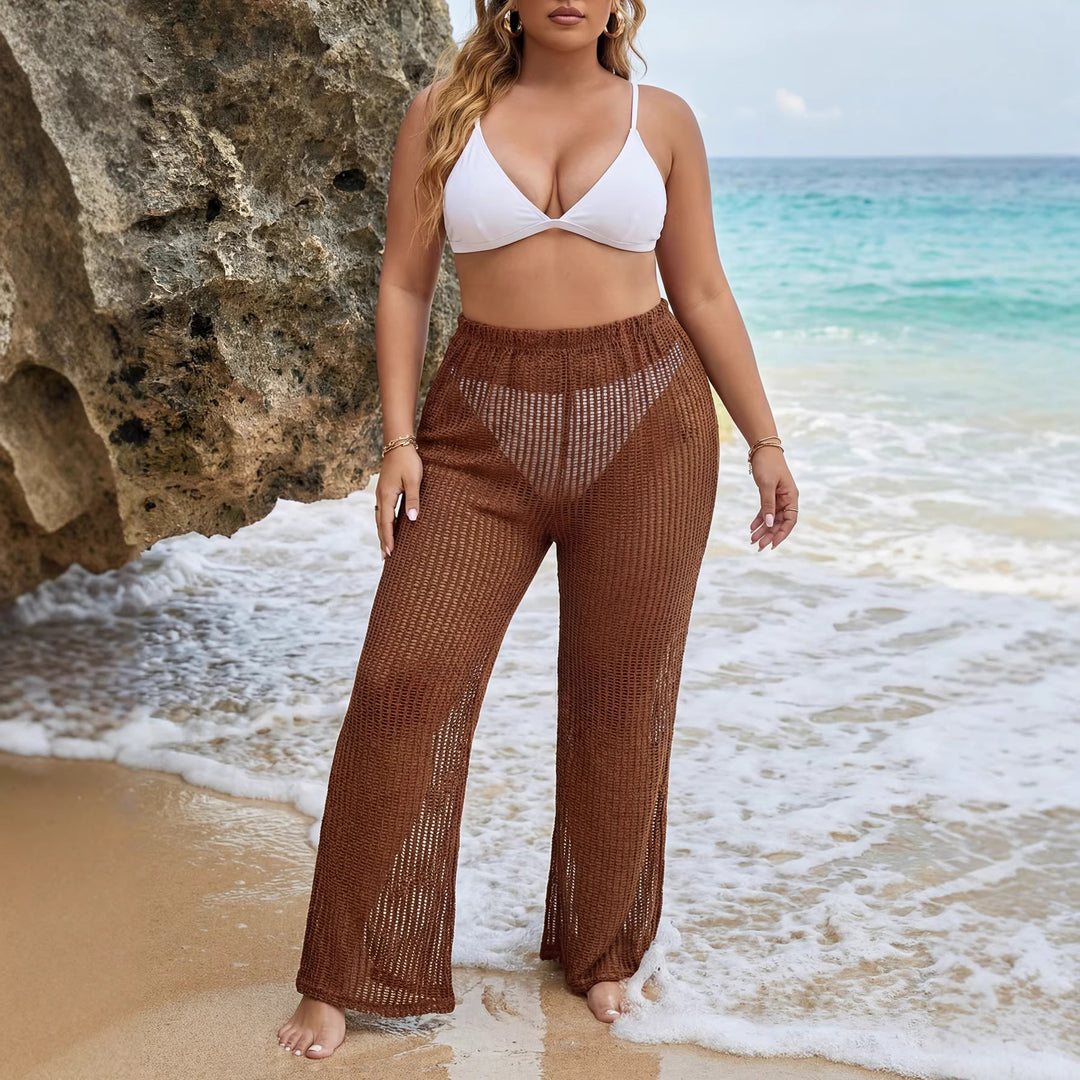 Damen lässige Strickstrandhose Echo Archiv