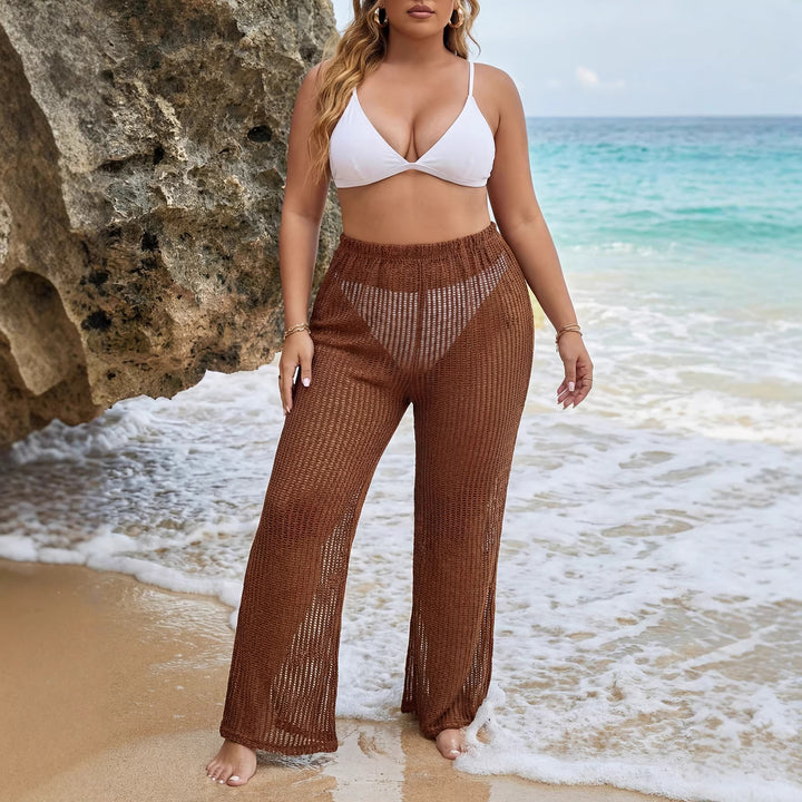 Damen lässige Strickstrandhose Echo Archiv