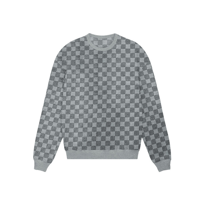 Herren stilvoller Strukturpullover Echoarchiv