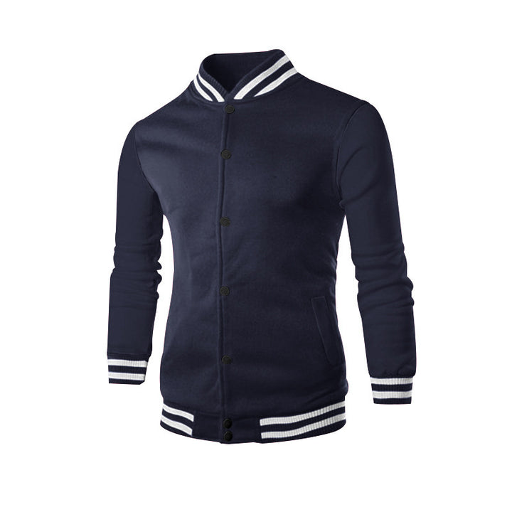 Herren sportliche Collegejacke mit modernem Schnitt Echoarchiv