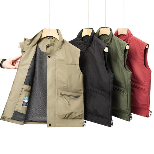 Herren Multifunktionale Outdoor-Jacke mit hohem Kragen Echo Archiv
