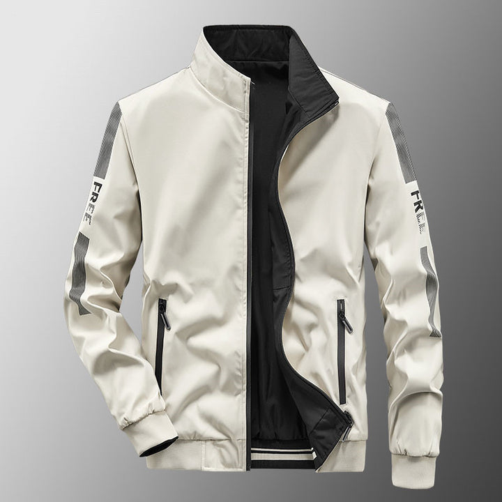 Herren Sportliche Windbreaker Jacke Echo Archiv