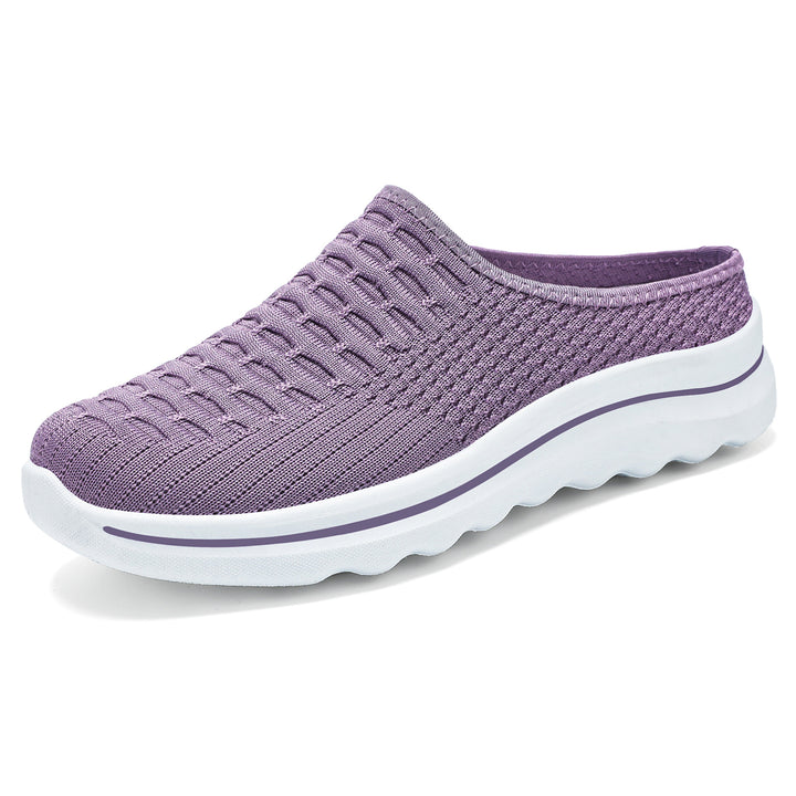 Damen nan nahtloser Komfort-Slipper mit gestricktem Obermaterial und dämpfender Profilsohle Echo Archiv