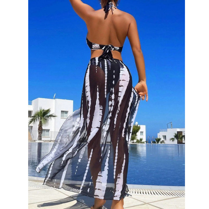 Damen Set mit Maxikleid und Bikini – Maréssa