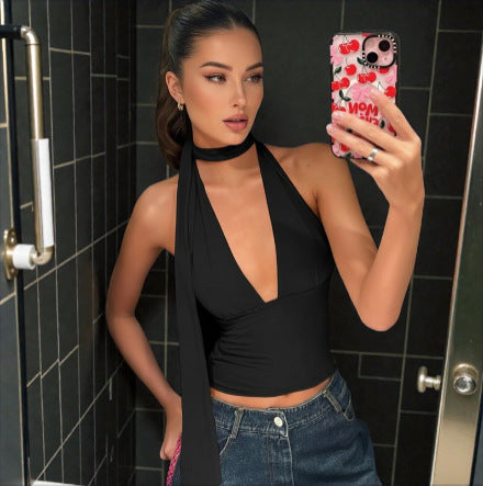 Damen Top mit raffiniertem Schlaufen-Design Echo Archiv