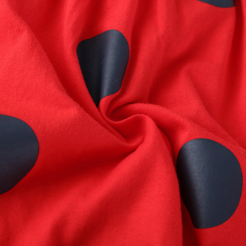 Mädchen lässiges Baumwollkleid mit Bienenmotiv Echo Archiv