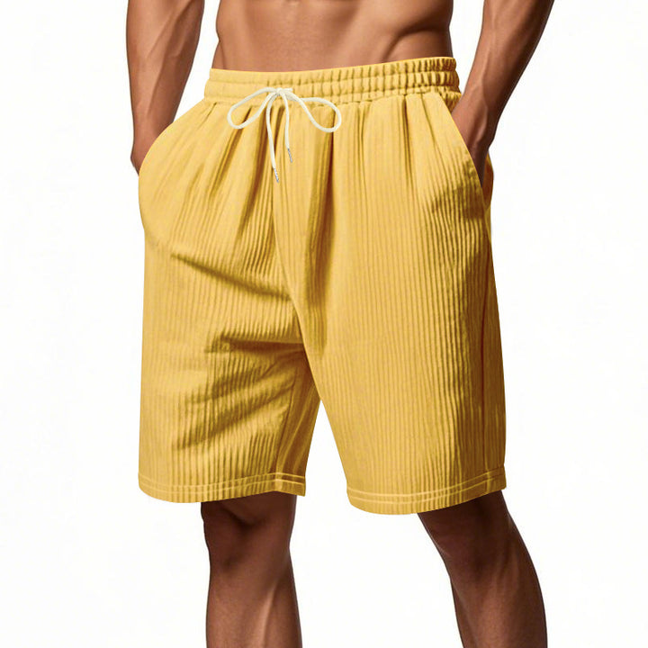 Herren Freizeit Shorts mit elastischem Bund und seitlichen Taschen Echoarchiv