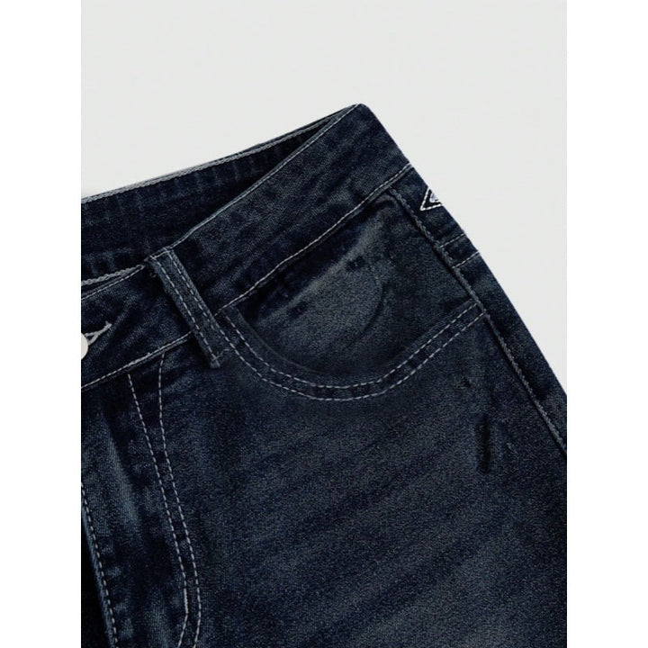 Damen Bootcut JEchoarchivns mit aufwendigen Stickereien und hohem Bund Echoarchiv