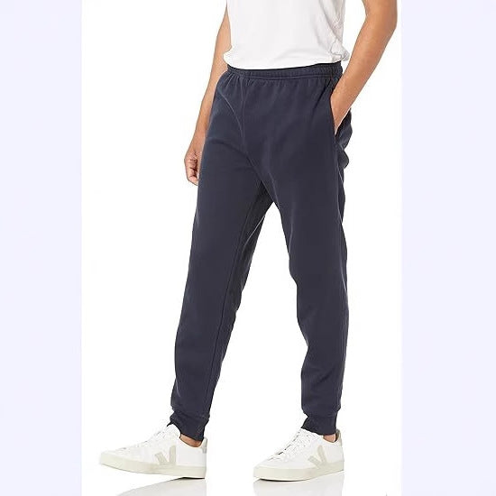 Herren komfortable Relax-Jogginghose mit elastischem Komfortbund, schmal zulaufendem Bein und gerippten Knöchelbündchen – Marzano