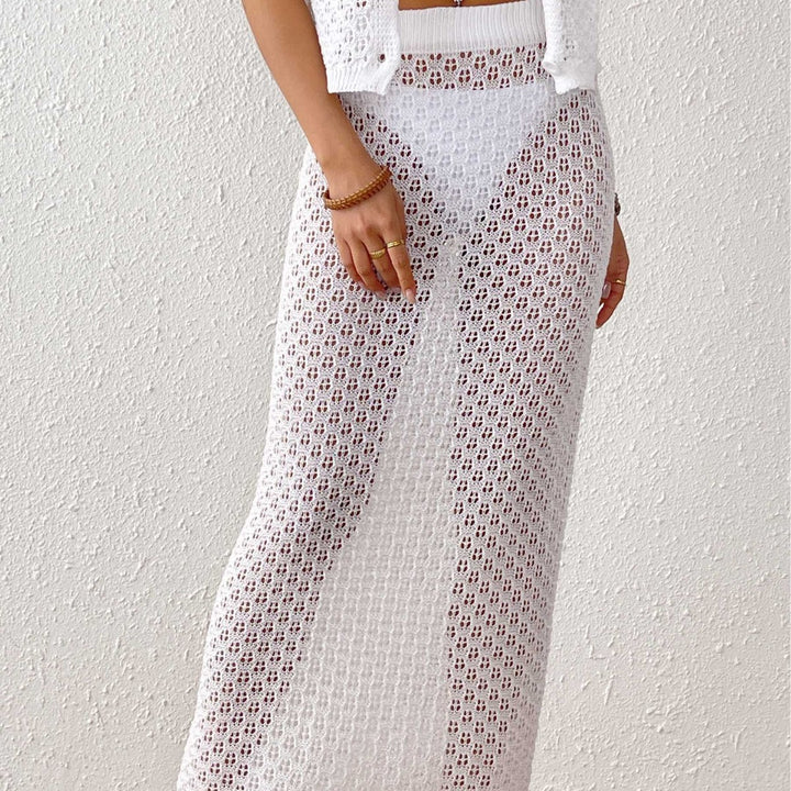Damen Midikleid aus lockerem Häkelmaterial Echo Archiv