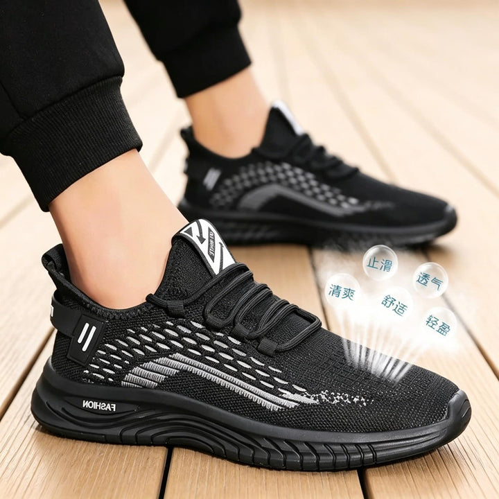 Herren Atmungsaktive Sneakers mit flexiblem Mesh-Design Echoarchiv