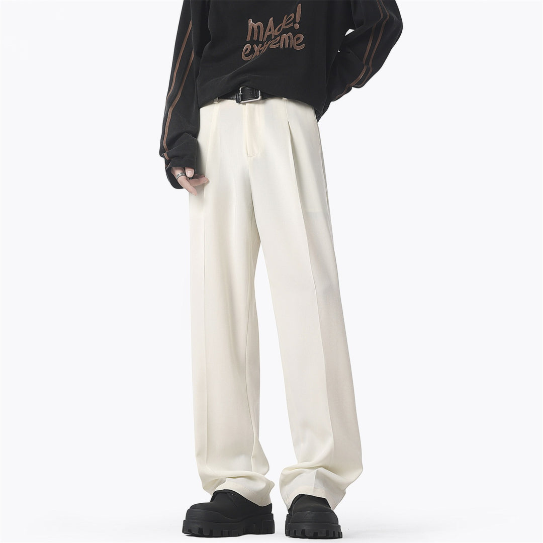 Damen Elegante und bequeme weit geschnittene Stoffhose Echo Archiv