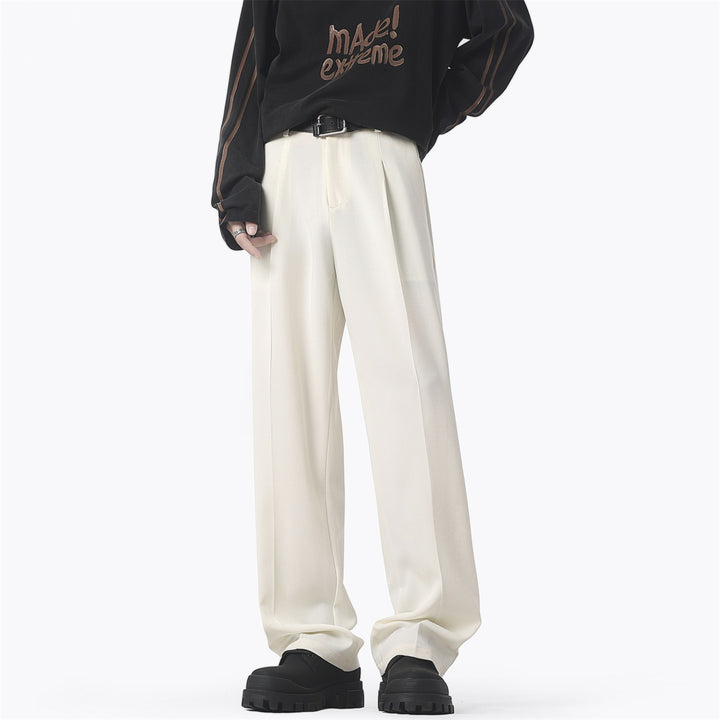 Damen Elegante und bequeme weit geschnittene Stoffhose Echo Archiv