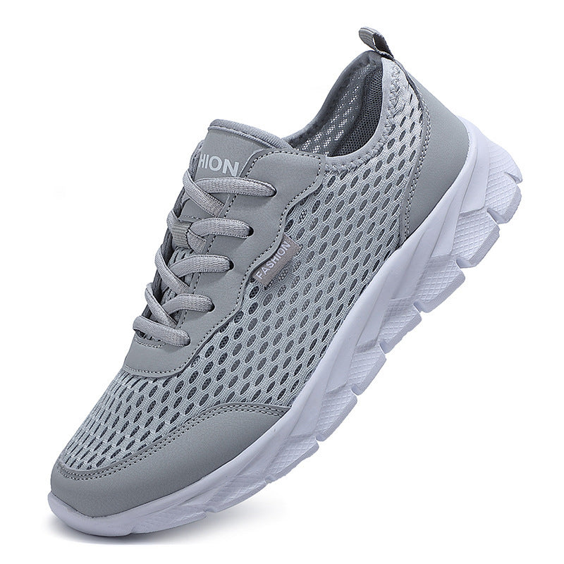 Herren nan leichter Netz-Sneaker mit elastischem Schlupfkragen und dämpfender Schaumsohle Echo Archiv