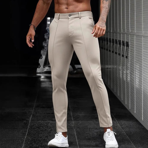 Herren Slim-Fit Hochwertige Hose mit innovativem Design Echoarchiv
