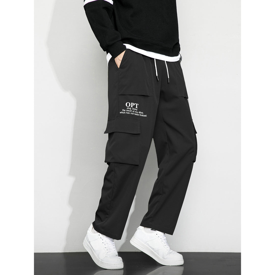 Herren Cargo-Hose mit praktischen Taschen und elastischem Bund Echo Archiv
