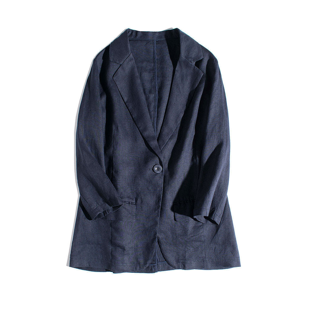 Damen Eleganter, moderner Blazer mit lässigem Schnitt Echoarchiv