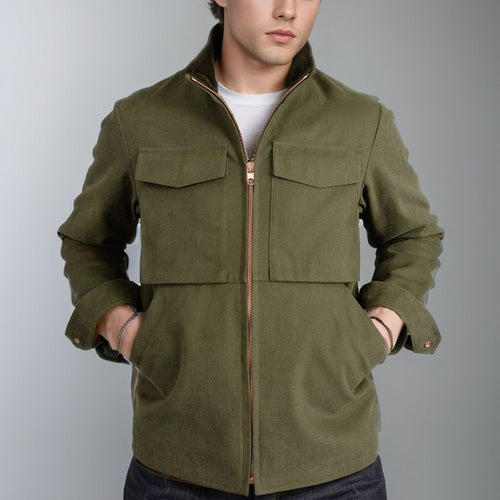 Herren modische Utility-Jacke Echoarchiv