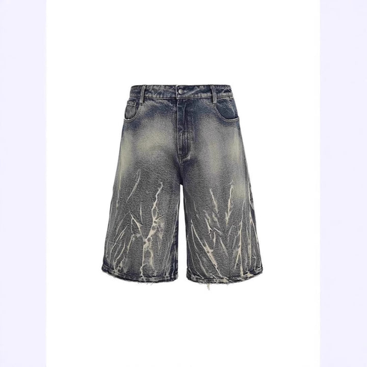 Herren modische Baggy-Shorts im Used-Look Echoarchiv