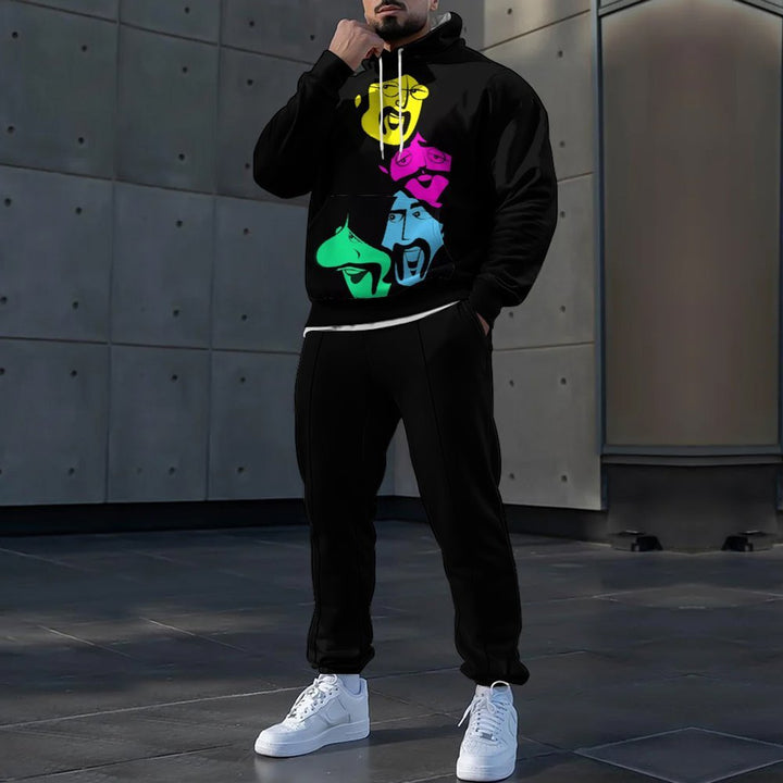 Herren bequemer Winter Jogginganzug mit festlichem Design Echoarchiv