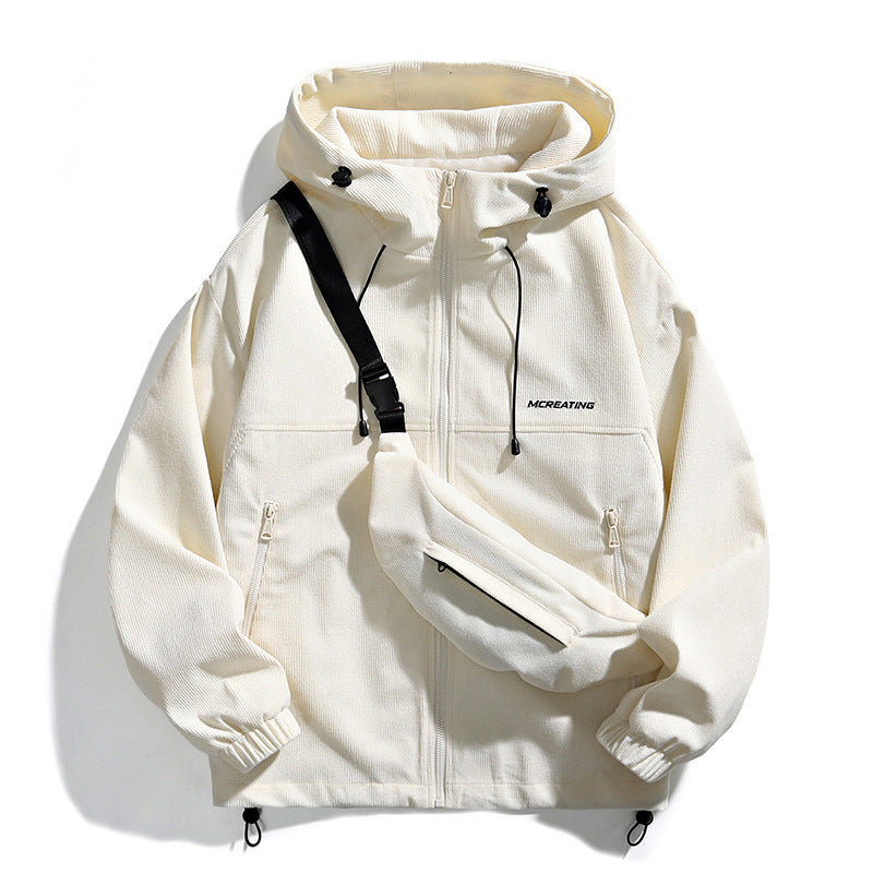 Herren Sportliche Übergangsjacke mit grafischem Muster Echo Archiv