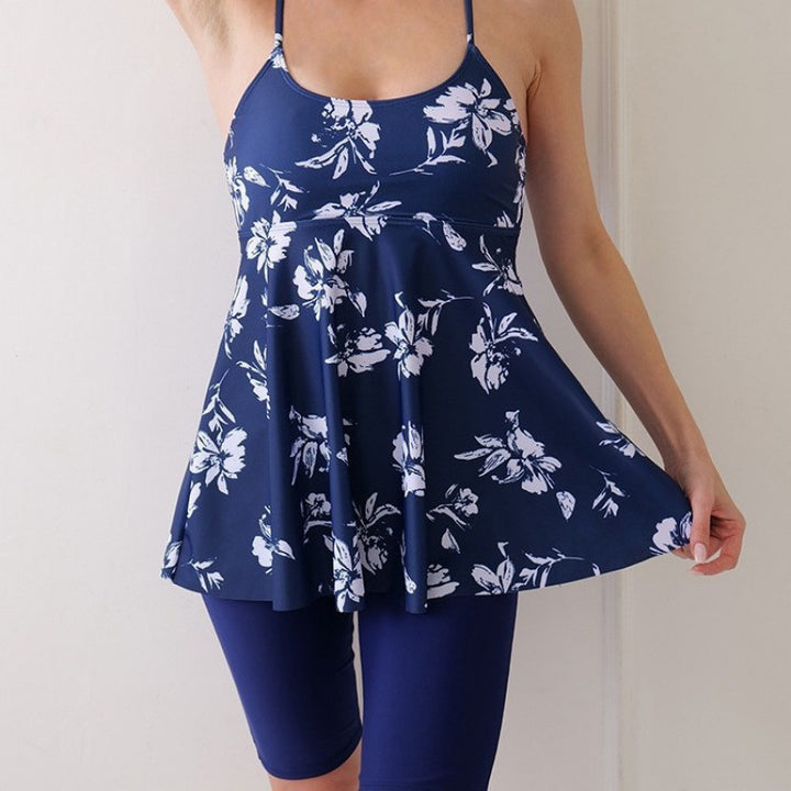 Damen Tankini mit elegantem Schnitt und figurbetonender Passform Echo Archiv
