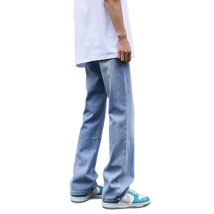 Herren Weitgeschnittene Denim-Jeans Echoarchiv