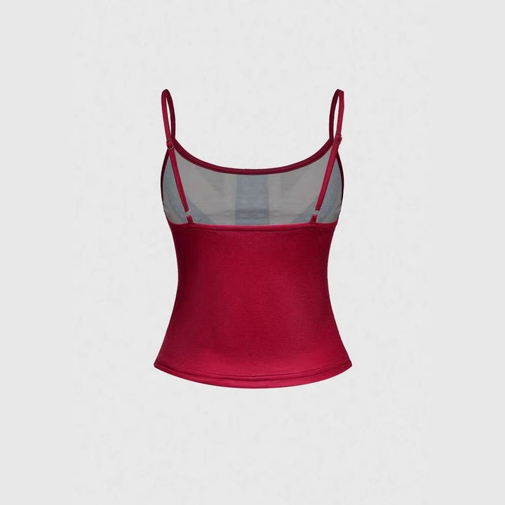 Damen Tanktop mit stilvollem Union Jack Design und Nieten Echo Archiv