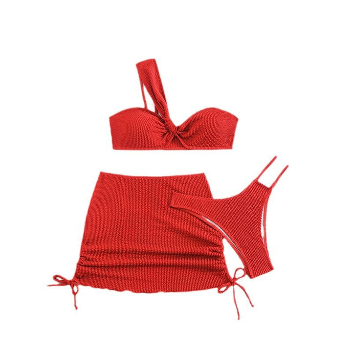 Damen Bikini-Set mit elegantem Wickelrock und modischem Oberteil Echo Archiv