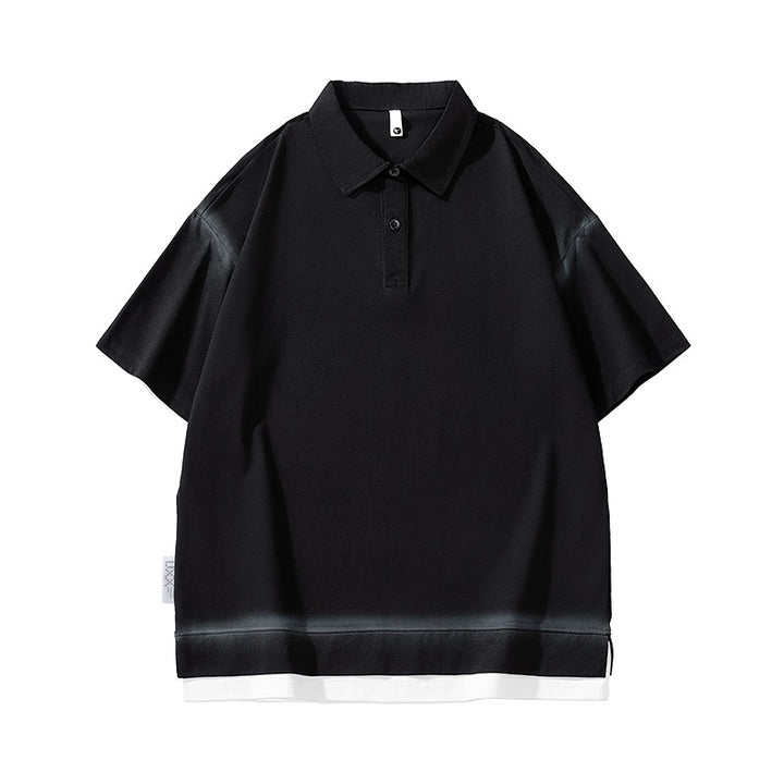 Herren lässiges Poloshirt mit modernem Schnitt und atmungsaktivem Material Echoarchiv