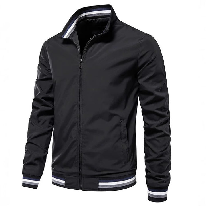 Herren modische Bomberjacke mit elastischen Bündchen Echoarchiv