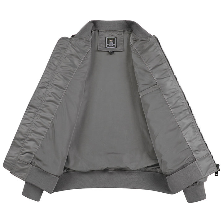 Herren modische Bomberjacke mit Arealinstallation und praktischen Taschen Echoarchiv