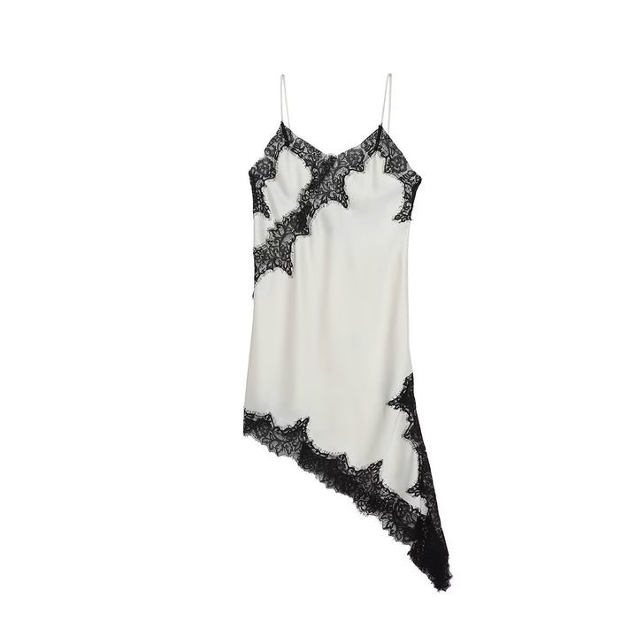 Damen asymmetrisches Spaghetti-Top Echo Archiv