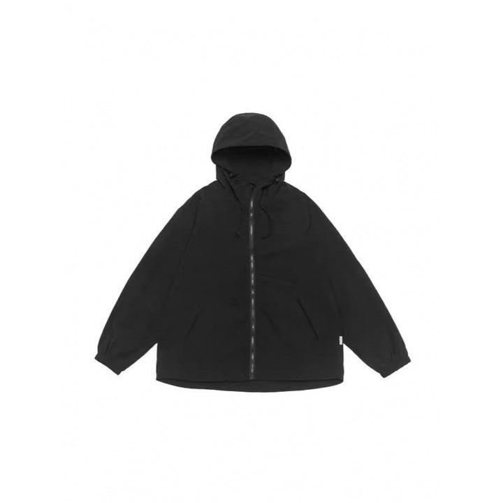 Unisex Weitgeschnittene Kapuzenjacke im Parka‑Style mit verlängertem Rückenteil und Tunnelzug Echo Archiv