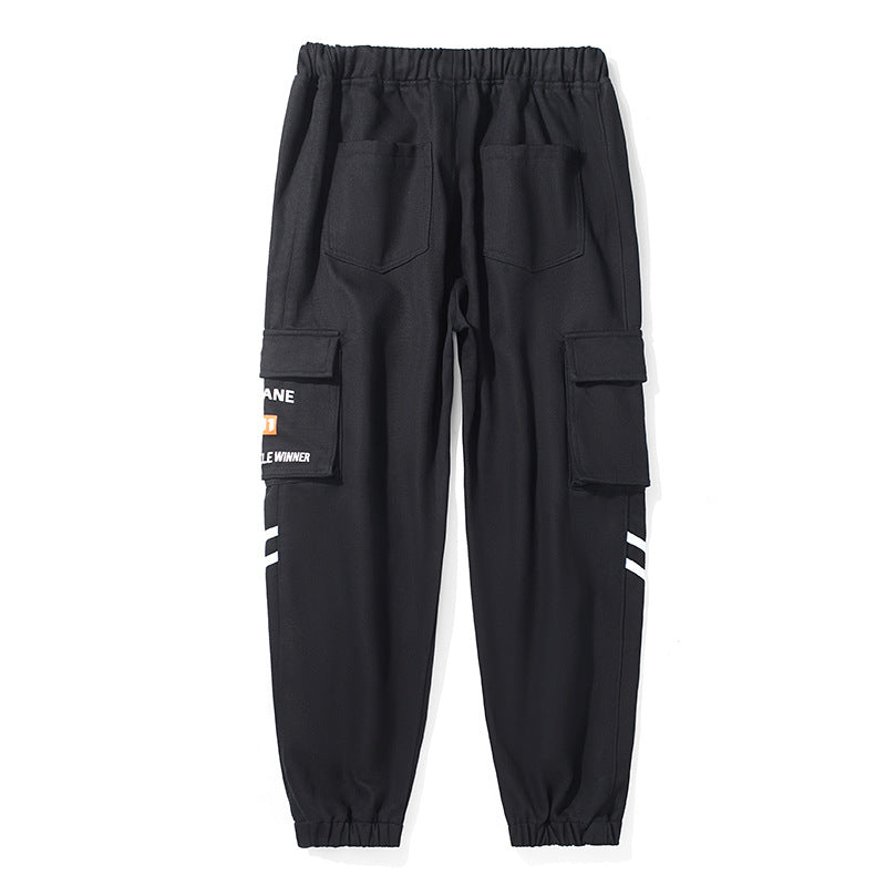 Herren Urbanes Camouflage-Jogger mit Utility-Taschen und elastischem Knöchelsaum Echo Archiv
