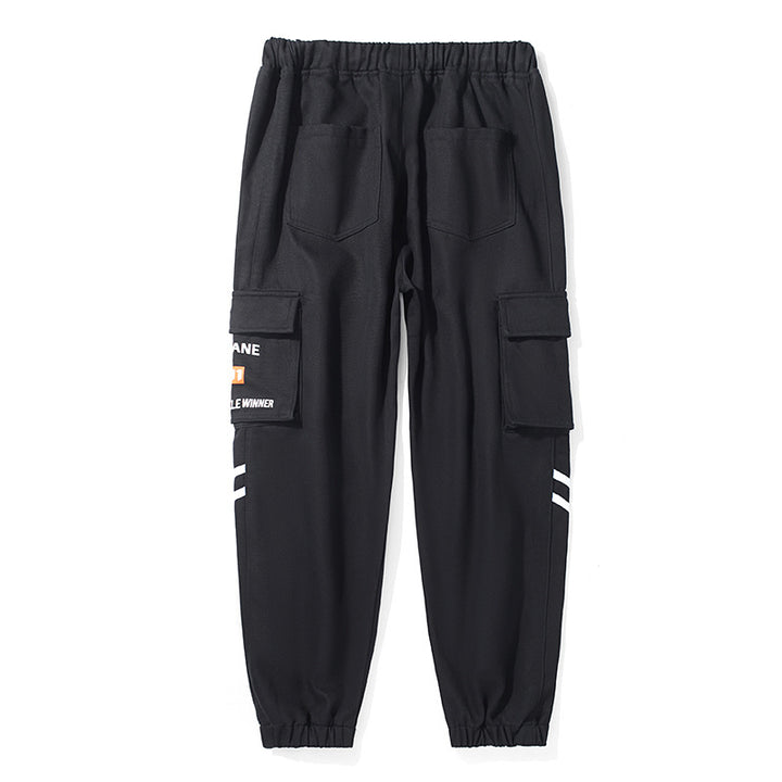 Herren Urbanes Camouflage-Jogger mit Utility-Taschen und elastischem Knöchelsaum Echo Archiv
