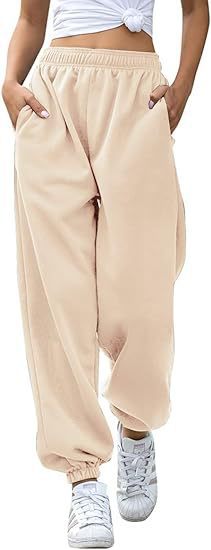 Damen nan gemütliches Lounge-Jogginganzug-Set mit Oversize-Hoodie und elastischer High-Waist Jogginghose Echo Archiv