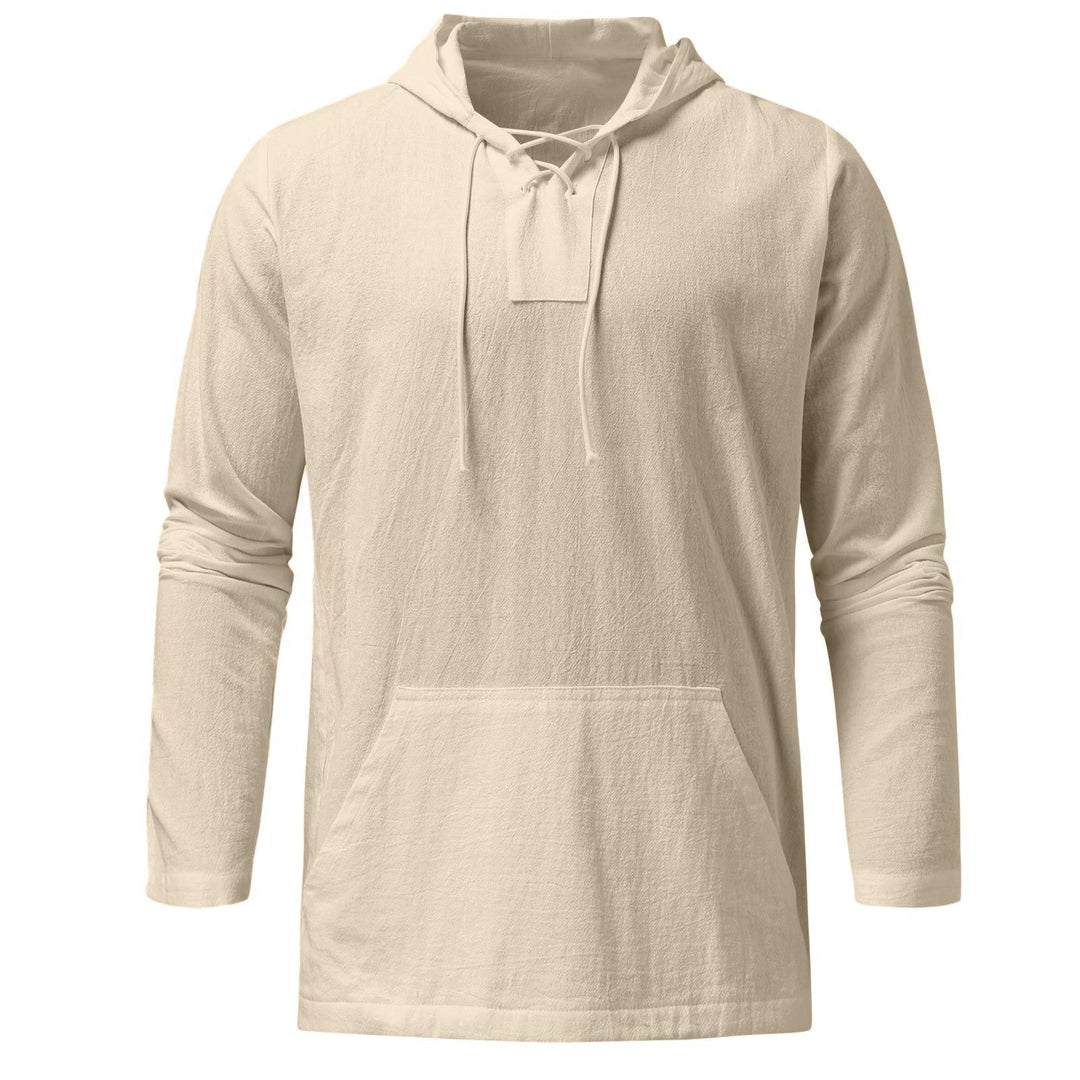 Herren lässiges Kapuzenshirt mit atmungsaktivem Material und modernem Schnitt Echoarchiv