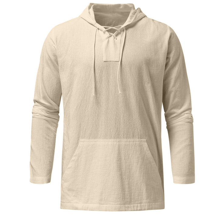 Herren lässiges Kapuzenshirt mit atmungsaktivem Material und modernem Schnitt Echoarchiv