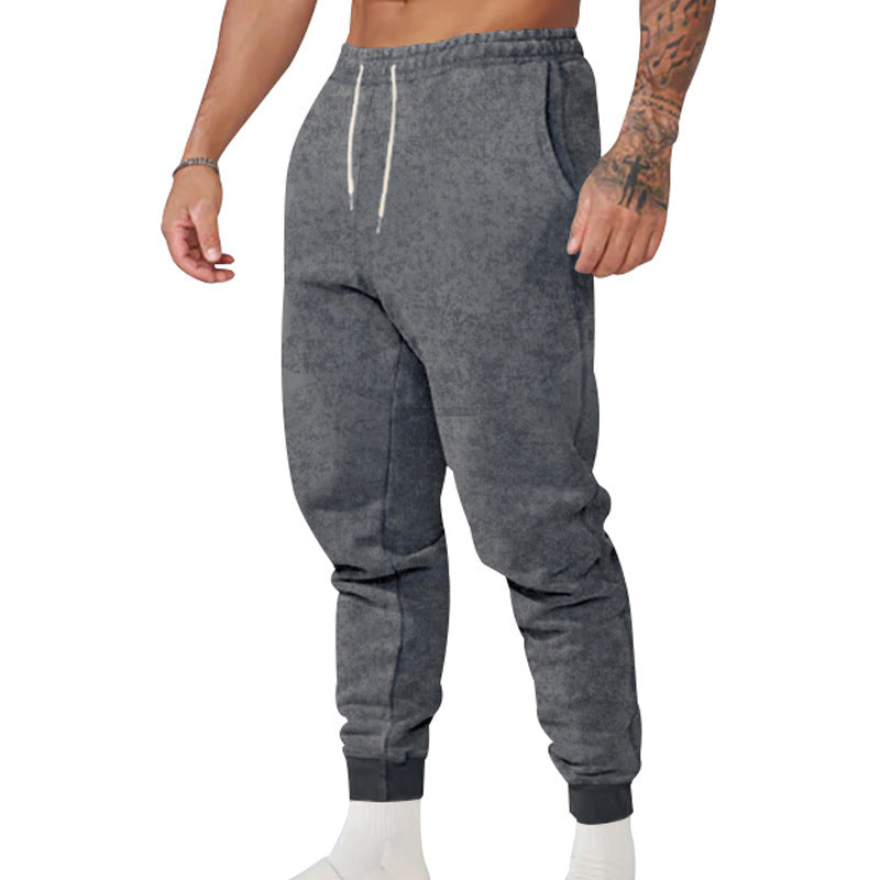 Herren bequeme Sweatpants mit elastischem Bund und sportlichem Style Echoarchiv
