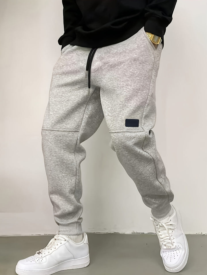 Herren moderne Sweatpants mit praktischen Reißverschlusstaschen Echoarchiv