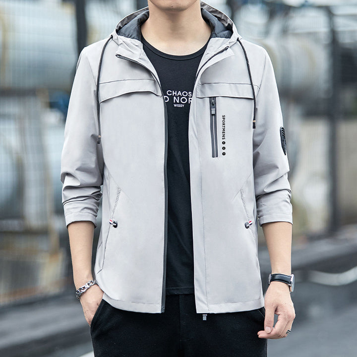 Herren Multifunktionale Sportjacke mit Kapuze Echo Archiv
