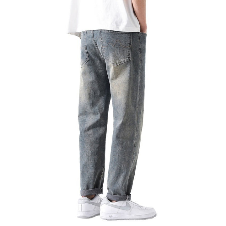 Herren lässige Relaxed Fit Jeans Echoarchiv