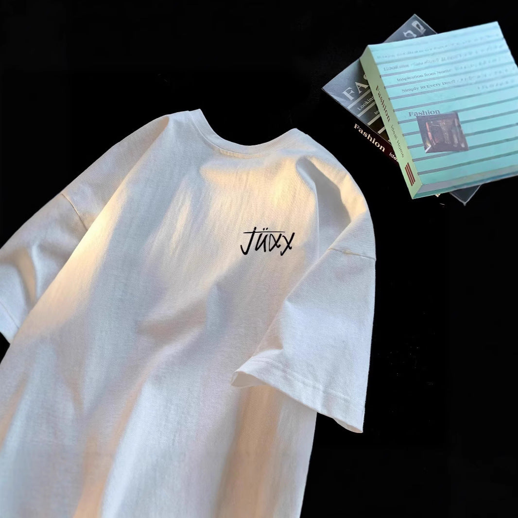 Unisex Lässiges Oversized T-Shirt mit kreativem Aufdruck Echoarchiv