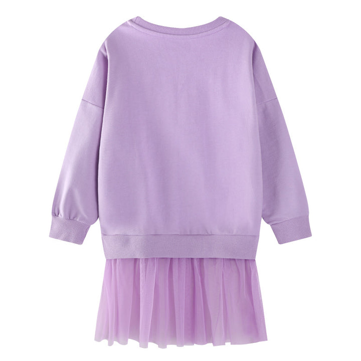 Mädchen Freizeitkleid mit bezauberndem Flügelmuster Echo Archiv