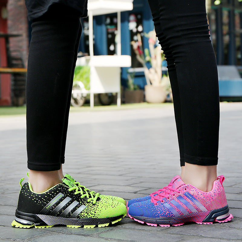 Herren leichte Strick-Running-Sneaker mit integrierter Fersen-Luftkammer und griffiger Trailsohle – Norré